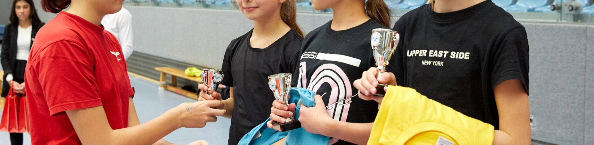 150 Kinder spielen beim Sparkassen VolleyGrundschulCup