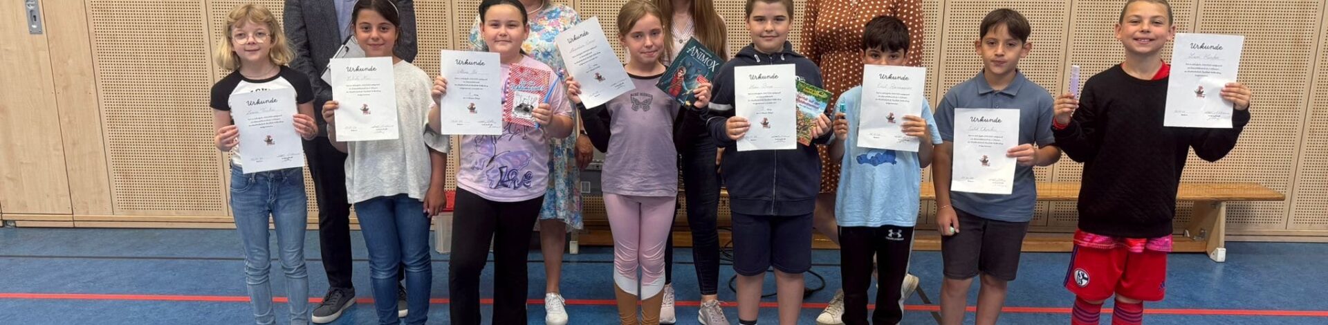 Vorlesewettbewerb der Grundschule