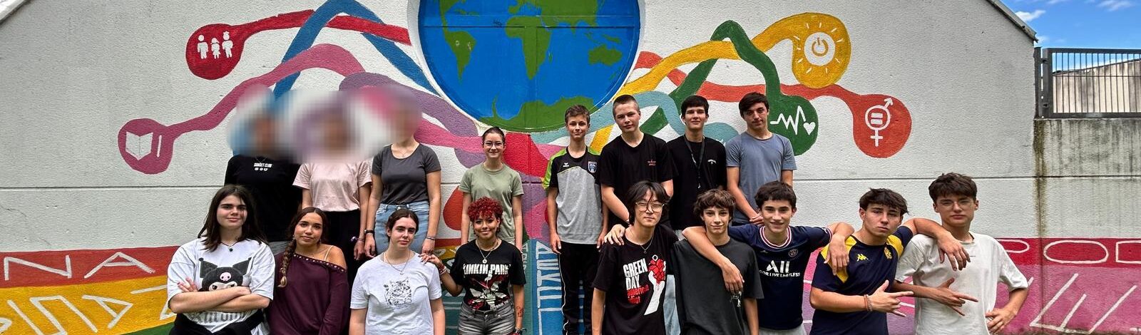 8 Schüler*innen engagieren sich in Spanien