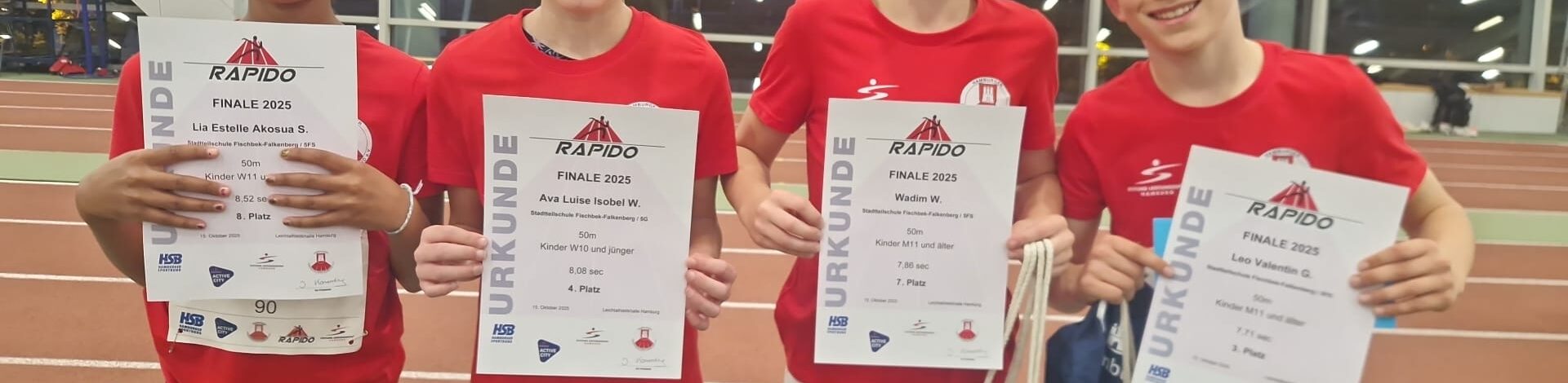 Schnelle Fünftklässler*innen