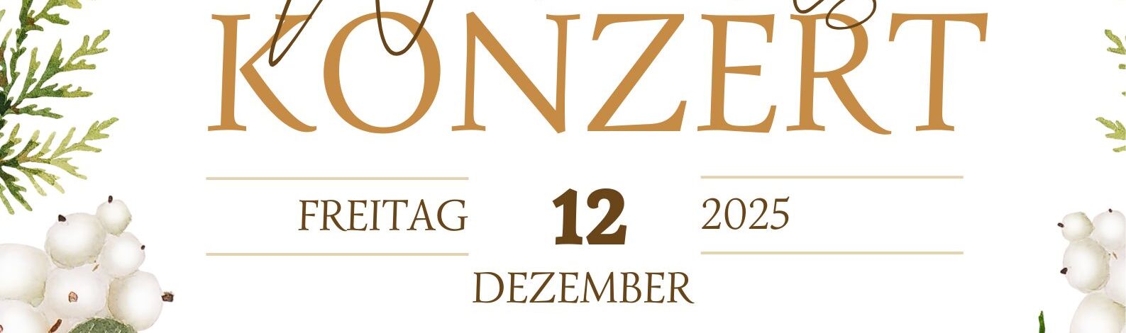 Weihnachtskonzert am 12.12.2025 in Fischbek