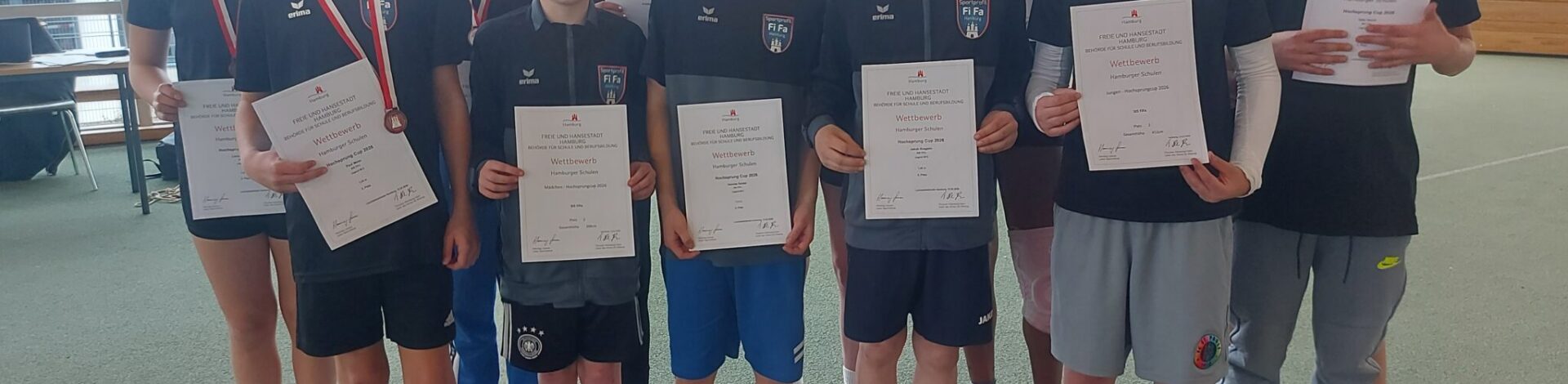 Hochsprung Cup-Silber