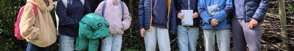 Besuch im Schulgarten