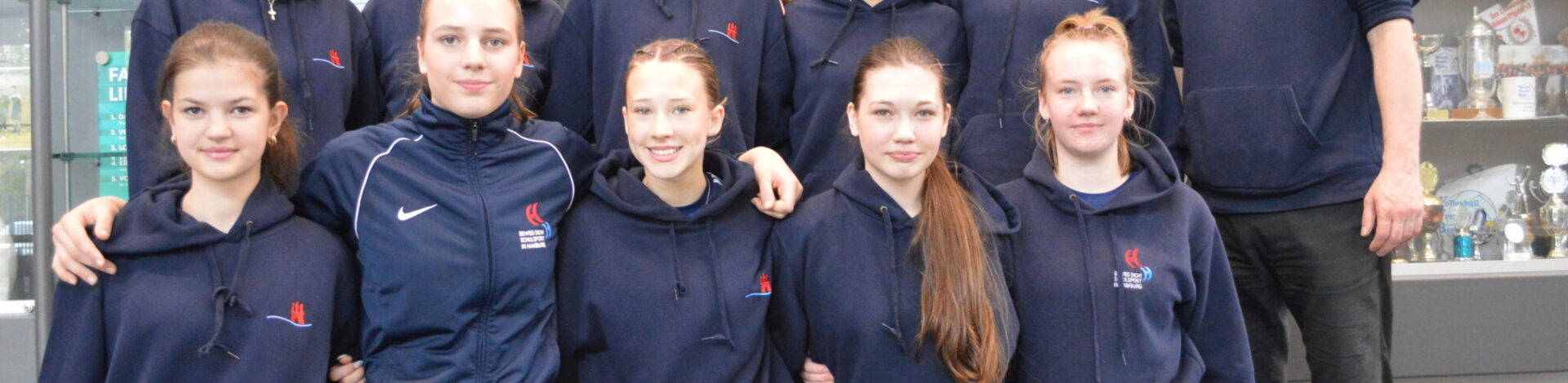 Volleyballerinnen beim Bundesfinale in Berlin