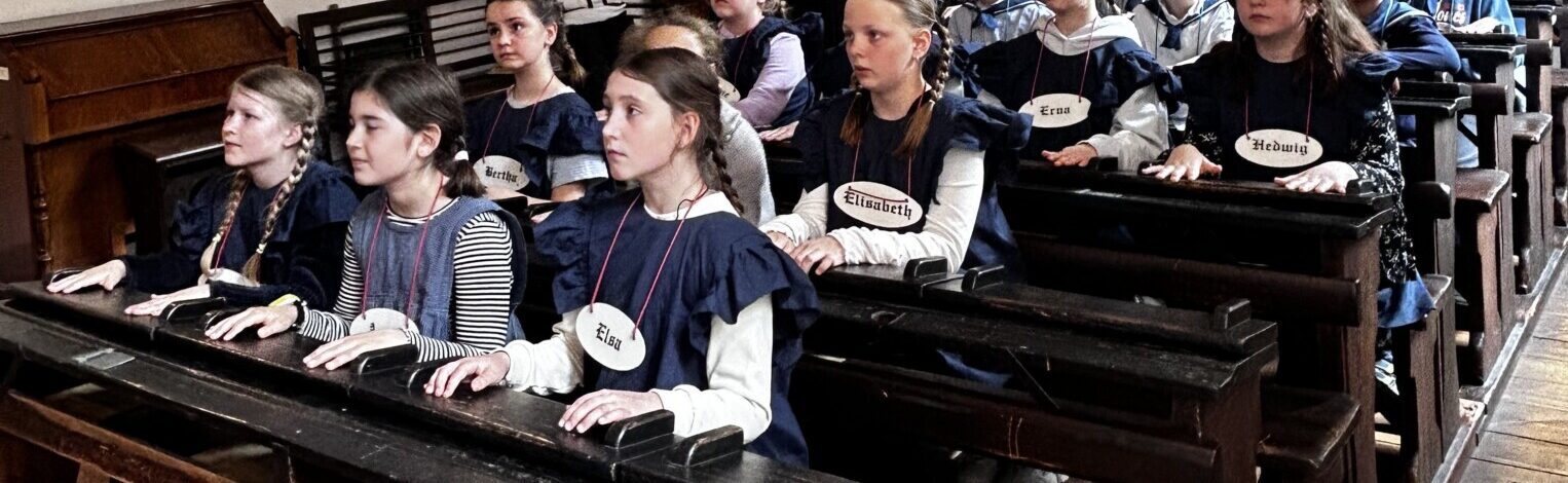 Schule wie vor 100 Jahren